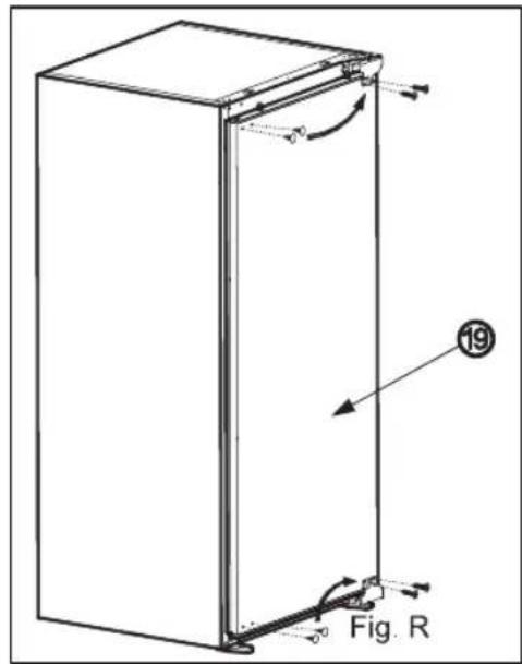 PRIVILEG PRC 12VS1 - Installation instructions for product with Hettich hinges - 10