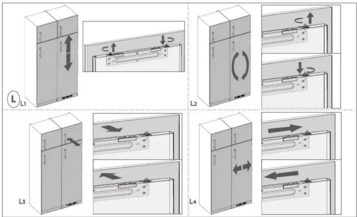 PRIVILEG PRC 12GS1 - THE PARTS OF THE APPLIANCE AND THE COMPARTMENTS - 20