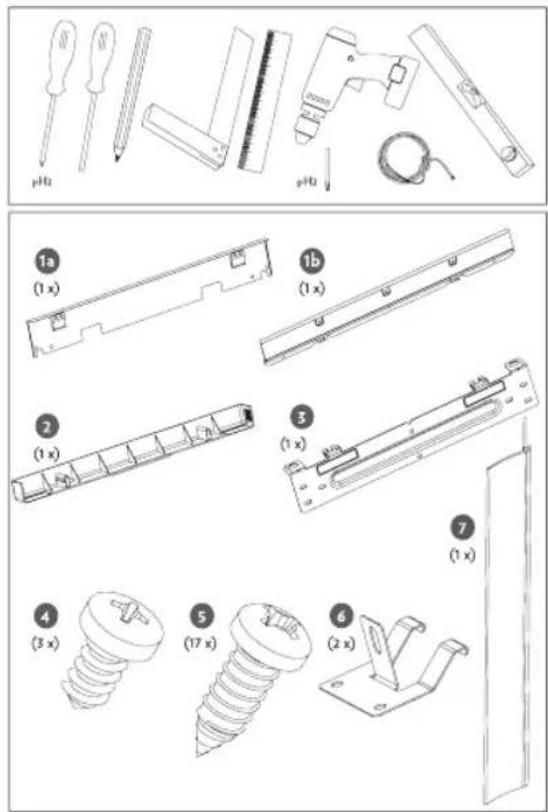 PRIVILEG PRC 12GS1 - THE PARTS OF THE APPLIANCE AND THE COMPARTMENTS - 10