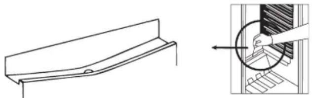 PRIVILEG PRC 12GS1 - Defrosting the Refrigerator Compartment: - 1