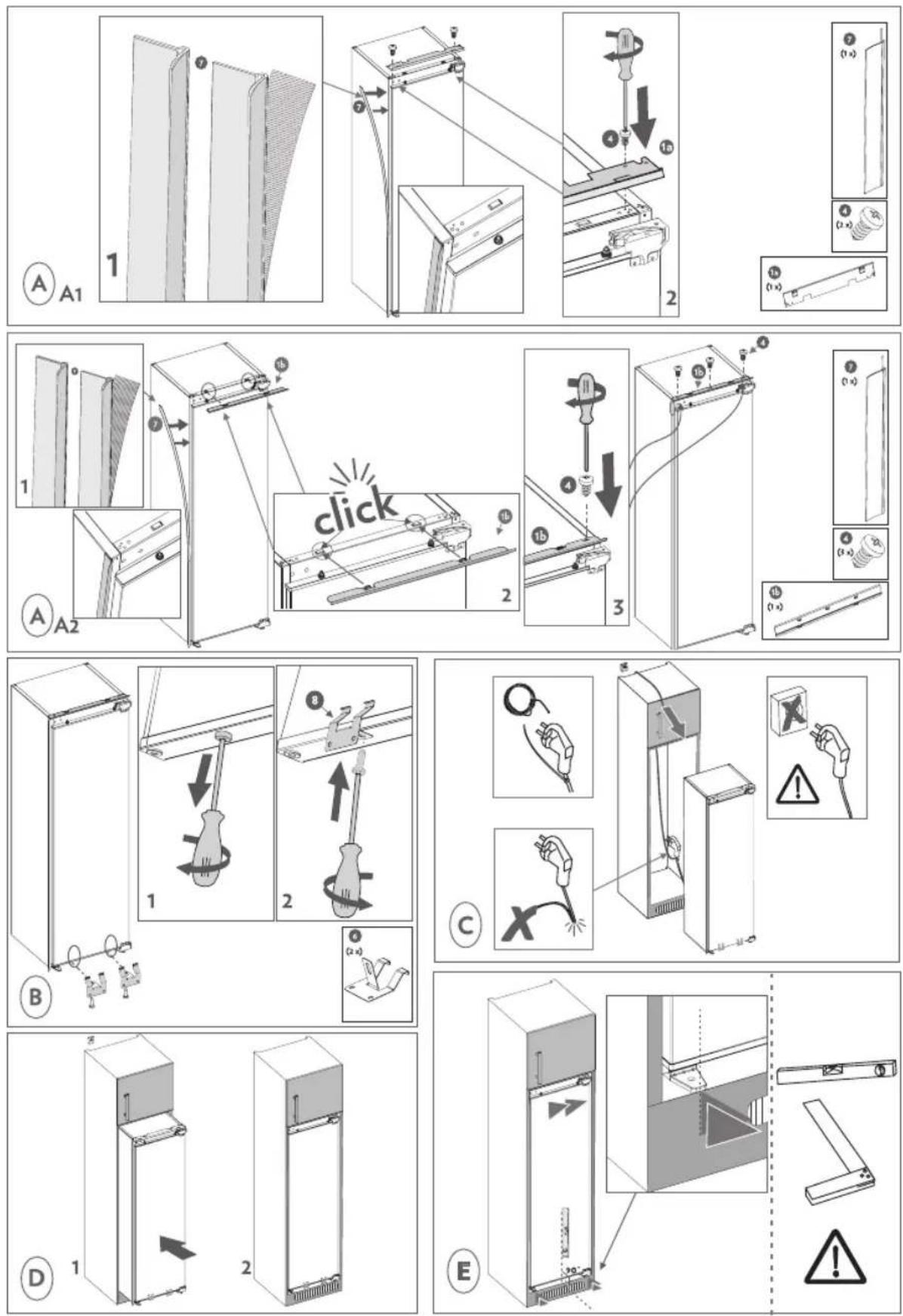 PRIVILEG PRC 12GS2 - CONSERVATION DES ALIMENTS DANS L'APPAREIL - 12