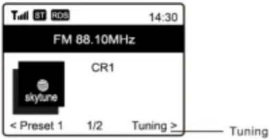 Audizio Rome - Sintonización manual - 1
