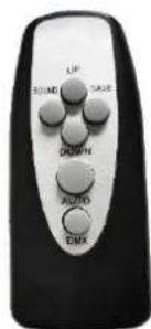 UP SOUND SAVE DOWN AUTO DMX