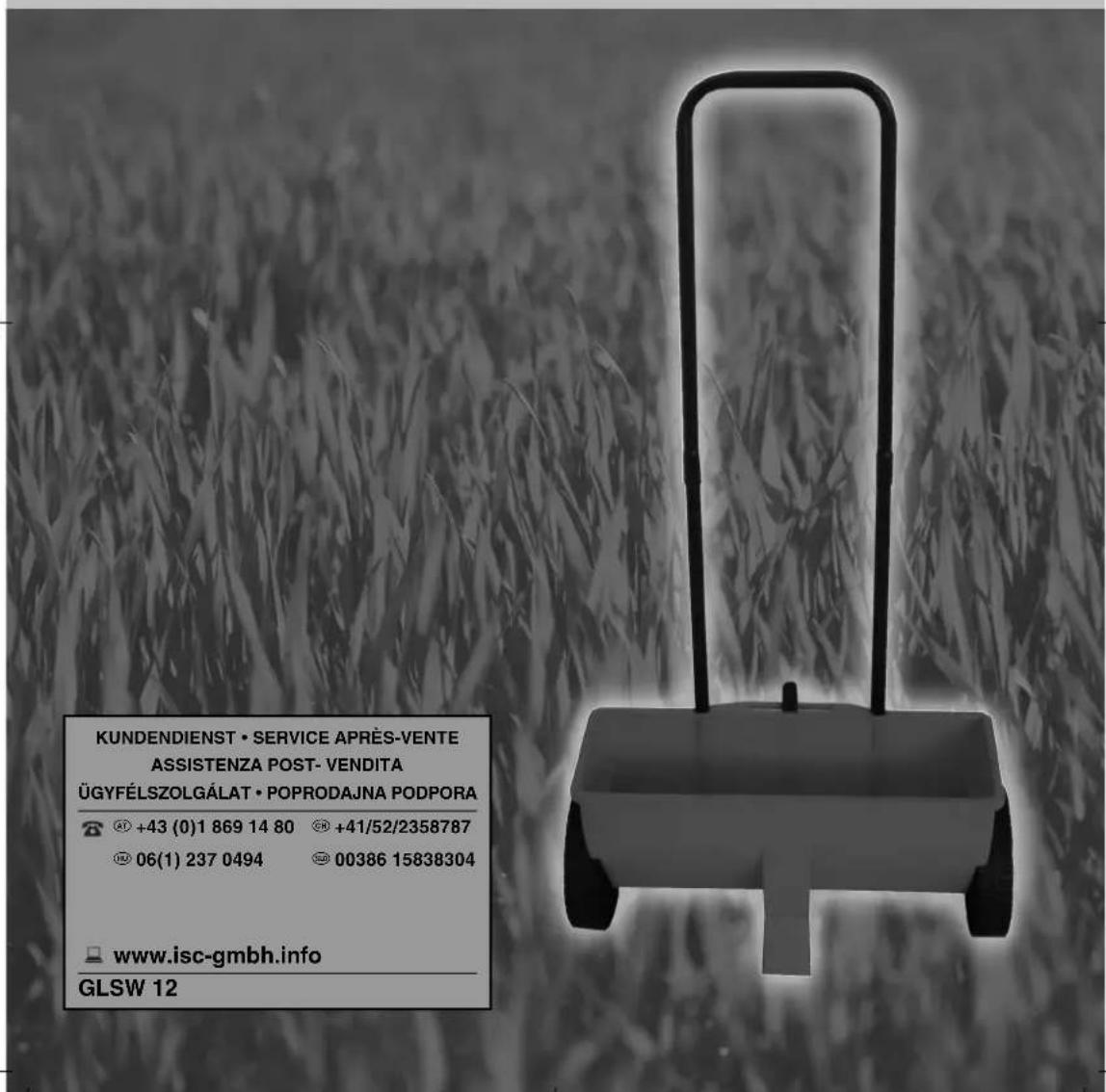 Gardenline GLSW 12 - Epandeuse • Carrello spargitore • Szóró kocsi • Trosilnik - 1