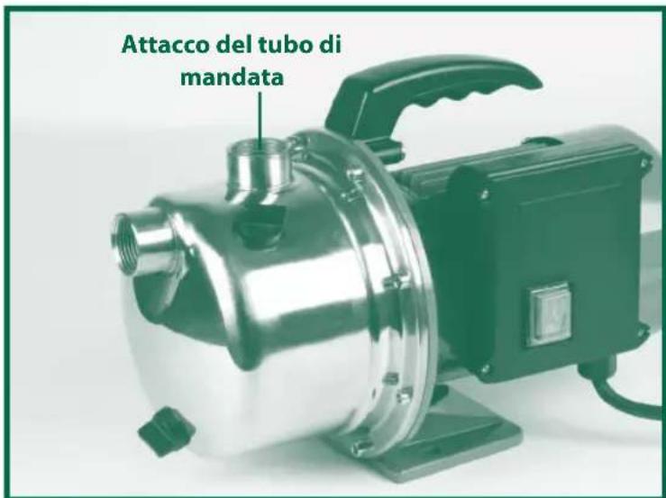 Gardenline GLGP 1007-S - Allacciamento del tubo di mandata - 1