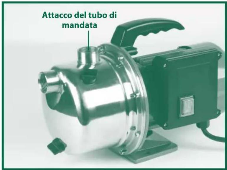 Gardenline GLGP 1008-S - Allacciamento del tubo di mandata - 1