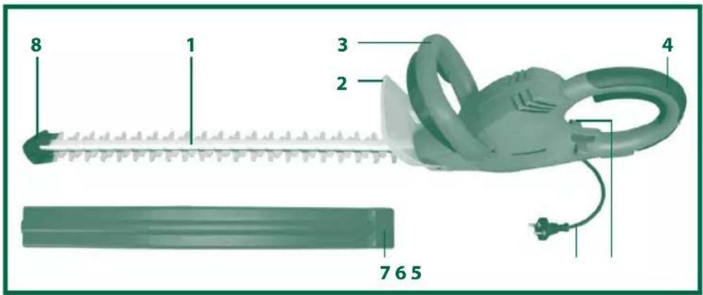 Gardenline GLH 667 - Descript - 1
