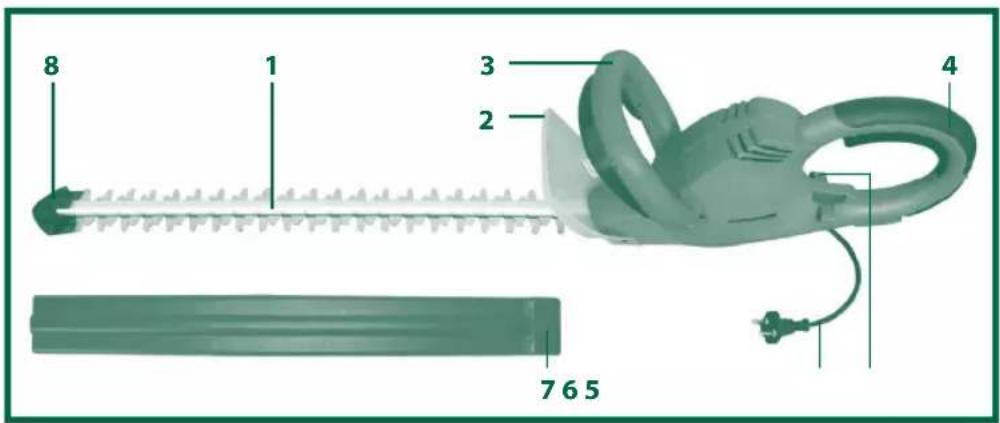 Gardenline GLH 667 - 5Avant la - 1
