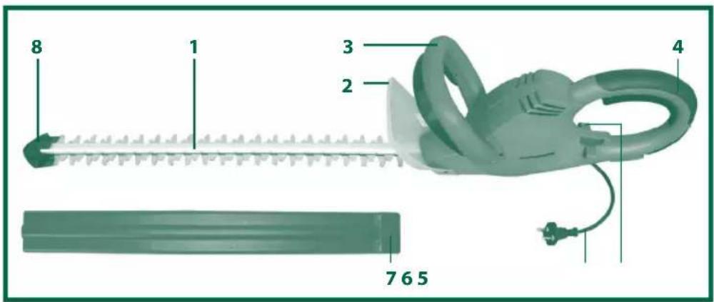 Gardenline GLH 667 - 5Prima del - 1