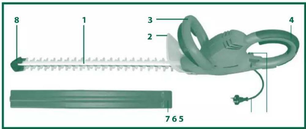 Gardenline GLH 667 - 5Vor Inbe - 1