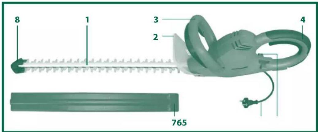 Gardenline GLH 668 - ATTENZIONE! - 1