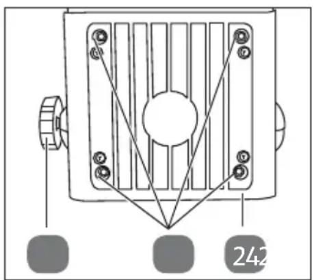 Gardenline GLLH 2549 - Remplacer la lame de broyage et la contre-lame - 1