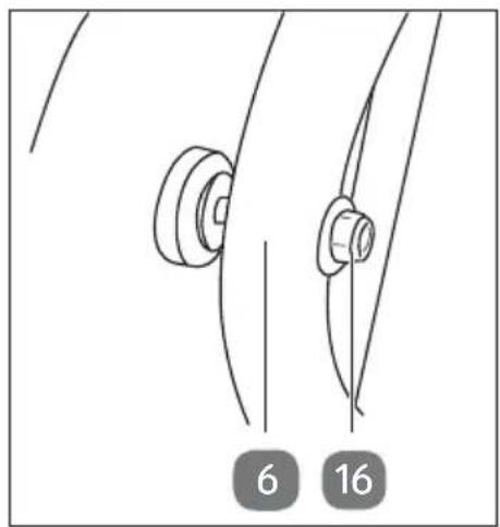 Gardenline GLLH 2549 - Monter les roues - 3