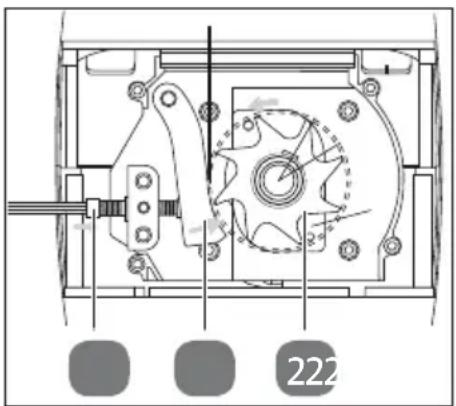 Gardenline GLLH 2549 - Régler la contre-lame - 1
