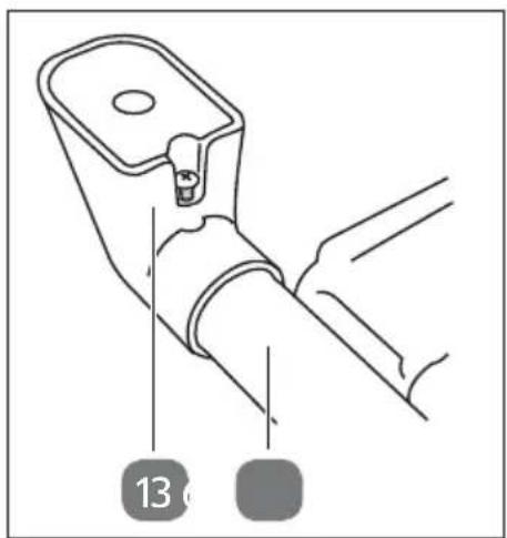 Gardenline GLLH 2549 - Standfüße und Häckselgutfangbox montieren - 1