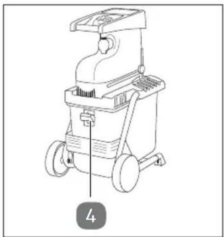 Gardenline GLLH 2549 - Standfüße und Häckselgutfangbox montieren - 3