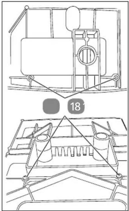 Gardenline GLLH 2548 - Monter l'unité moteur - 1
