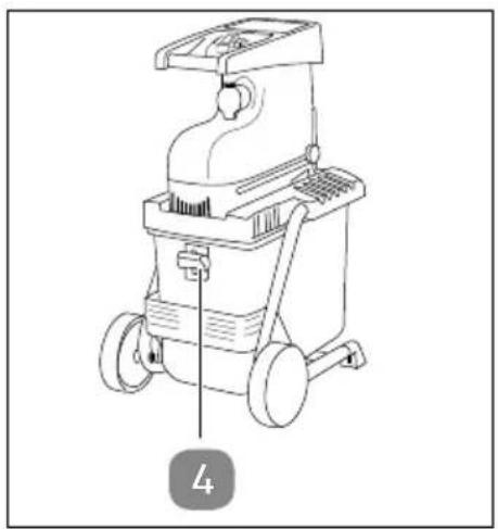 Gardenline GLLH 2548 - Standfüße und Häckselgutfangbox montieren - 3