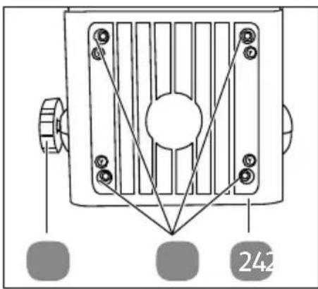 Gardenline GLLH 2548 - Sostituire la lama di triturazione e la controlama - 1