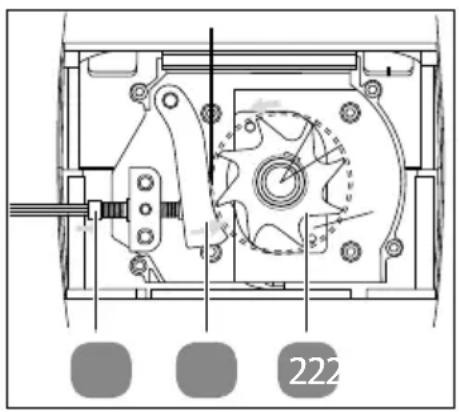 Gardenline GLLH 2548 - Regolazione della controlama - 1