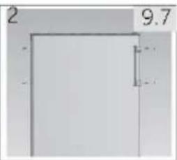 CANDY CUQS 58EWH - Montagestappen (afb. 9.6): - 10
