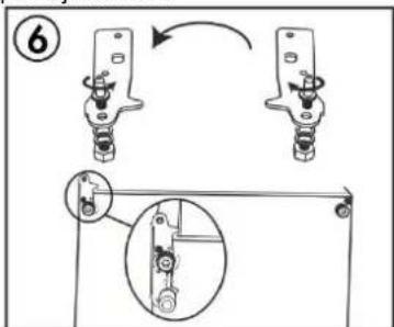 CANDY CCG1L314EW - INSTRUÇÕES DE INVERSÃO DE PORTAS - 6