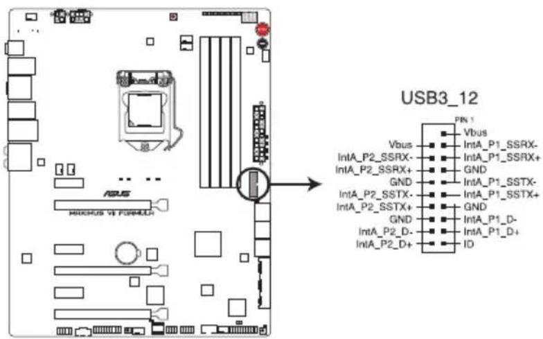ASUS Maximus VII Formula/Watch Dogs - Connecteur USB 3.0 (20-1 pin USB3\_12) - 1