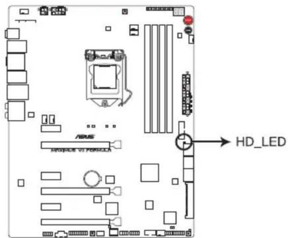 ASUS Maximus VII Formula/Watch Dogs - Témoin d'activité de disque dur - 1