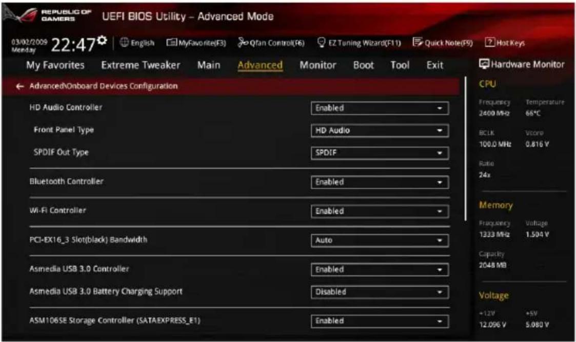 ASUS Maximus VII Formula/Watch Dogs - (Configuration des périphériques embarqués) - 1