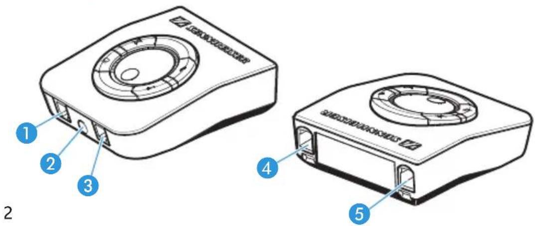 SENNHEISER UI 760 - Prises - 1
