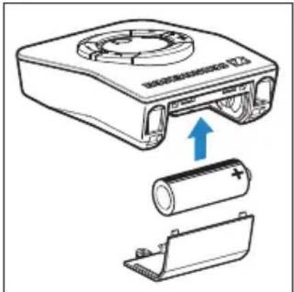 SENNHEISER UI 760 - Inserting the battery - 1