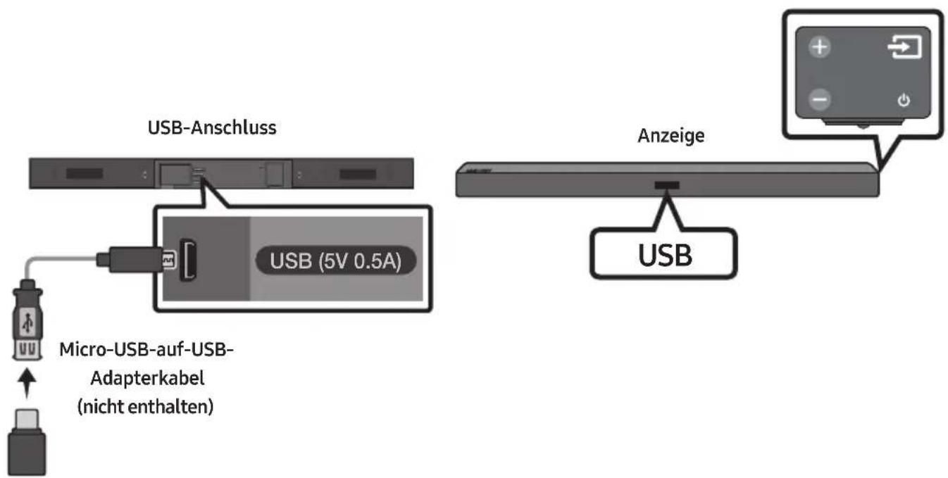 SAMSUNG HW-B430 - VERBINDEN EINES USB SPEICHERGERÄTS - 1