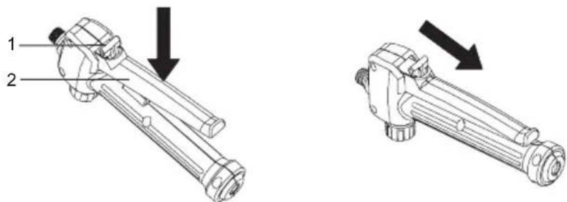 MAKITA DUS158 - Blokēšana - 1