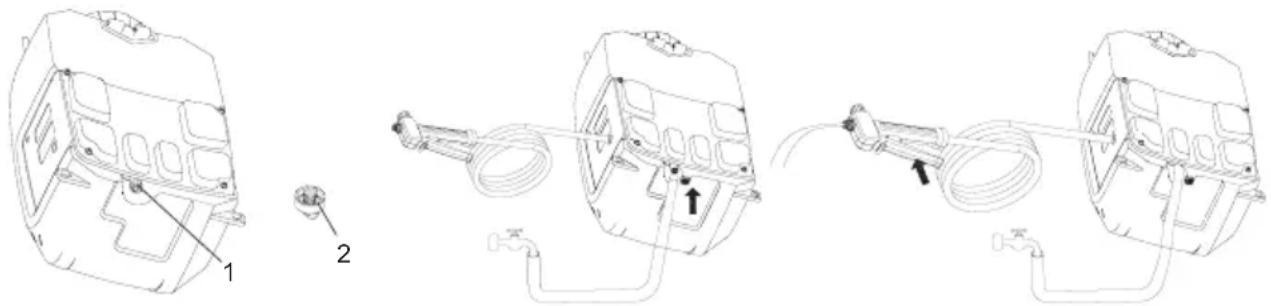 MAKITA DUS158 - ΚΑΘΑΡΙΣΜΟΣ ΤΗΣ ΑΝΤΛΙΑΣ - 1