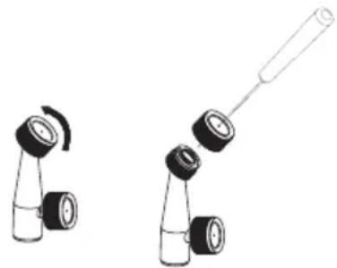 MAKITA DUS158 - CLEANING THE NOZZLE - 1