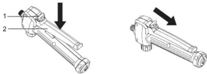 MAKITA DUS158 - Verriegelung - 1