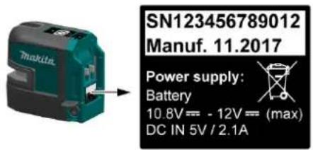 MAKITA SK106GD - ⚠ VORSICHT - 1