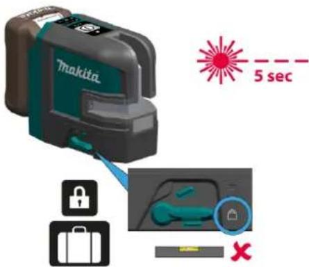 MAKITA SK106GD - Livellamento bloccato - 1