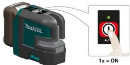 MAKITA SK106GD - Operazioni - 1