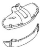 MAKITA UR016G - Korrekte Kombination von Schneidwerkzeug und Schutzhaube - 5