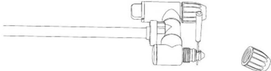 MAKITA US053D - Почистване на дюзата - 1