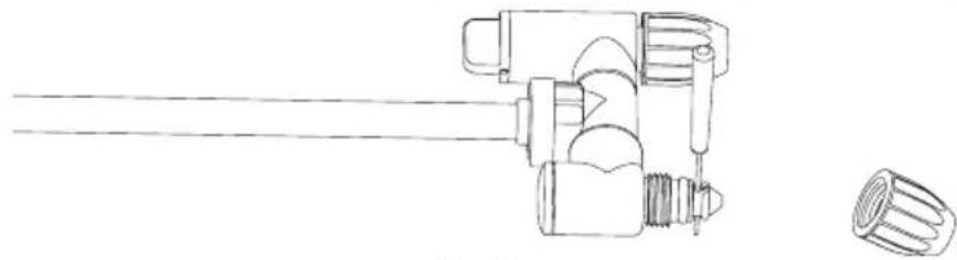 MAKITA DUS054 - Čišćenje mlaznice - 1