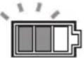 MAKITA DLW140 - Indicating the remaining battery capacity - 2