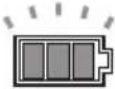 MAKITA DLW140 - Indication de la charge restante de la batterie - 1