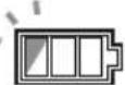 MAKITA DLW140 - Indicação da capacidade restante da bateria - 4