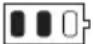 MAKITA DPB183 - ▶ Fig.3: 1. Accu-indicator - 3