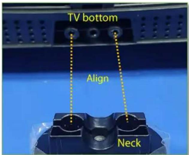 JVC LT-24FD110 - Attaching the Stand - 1