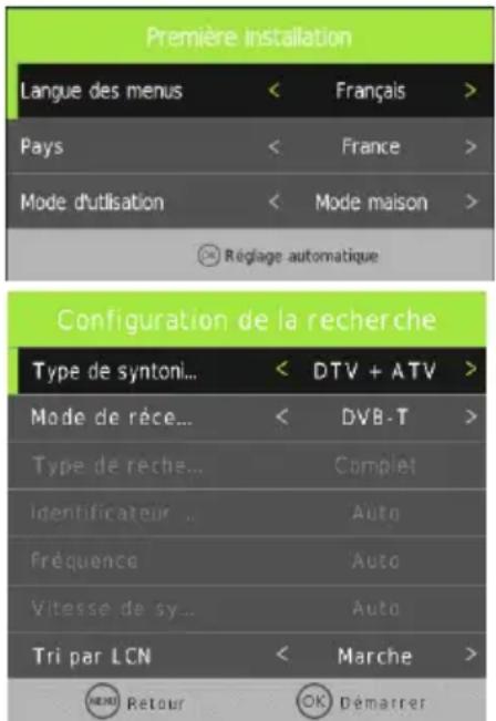 JVC LT-24FD110 - Réglage de la syntonisation - 1