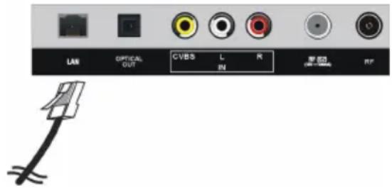 JVC LT-32FV130 - Connexion à un réseau câblé (Ethernet) - 1