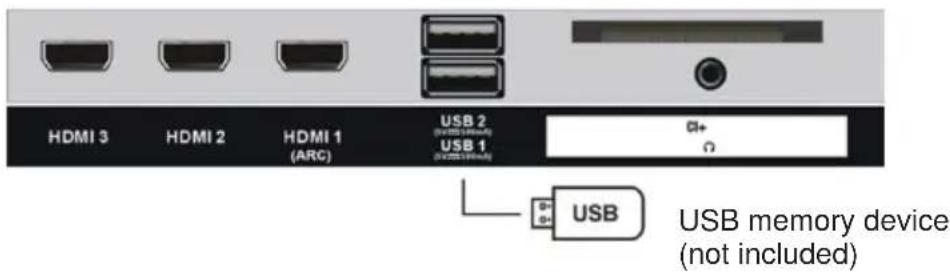 JVC LT-32FV130 - USB connection - 1